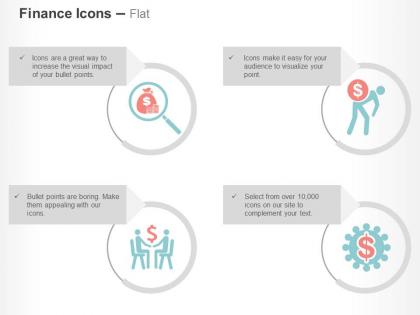 Financial data search business deal process control crisis ppt icons graphics