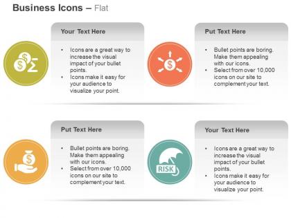 Financial Growth Analysis Risk Management Investment Scheme Ppt Icons