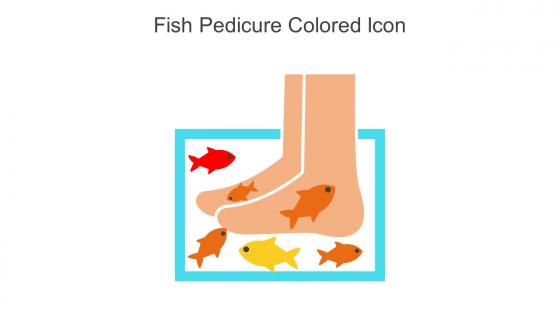 Fish Pedicure Colored Icon In Powerpoint Pptx Png And Editable Eps Format