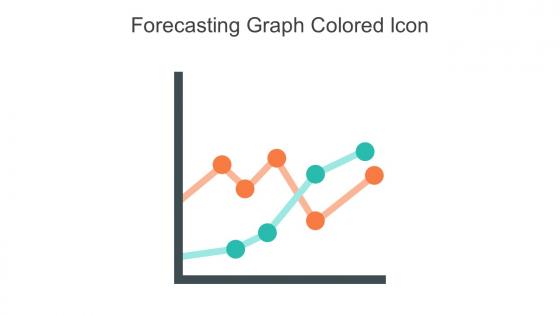 Forecasting Graph Colored Icon In Powerpoint Pptx Png And Editable Eps Format