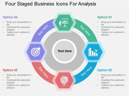 four_staged_business_icons_for_analysis_flat_powerpoint_design_Slide01