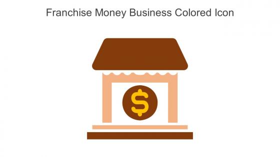 Franchise Money Business Colored Icon In Powerpoint Pptx Png And Editable Eps Format