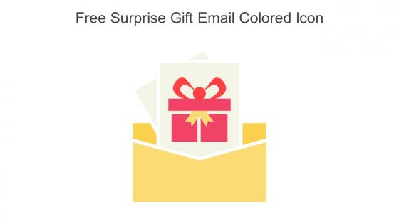 Free Surprise Gift Email Colored Icon In Powerpoint Pptx Png And Editable Eps Format