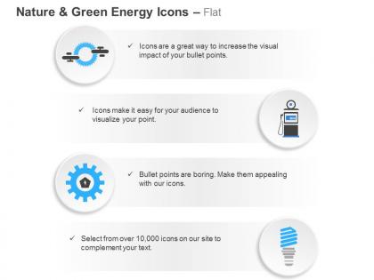 Fuel pump cfl process gear tools ppt icons graphics