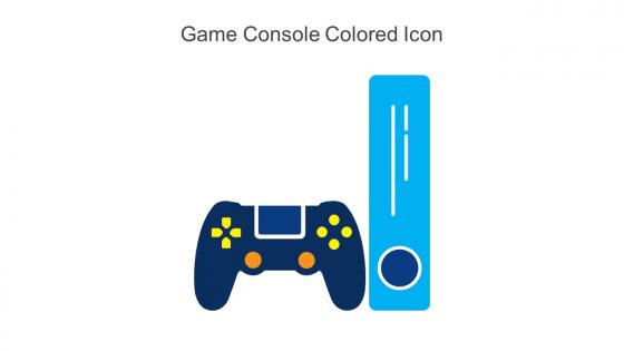 Game Console Colored Icon