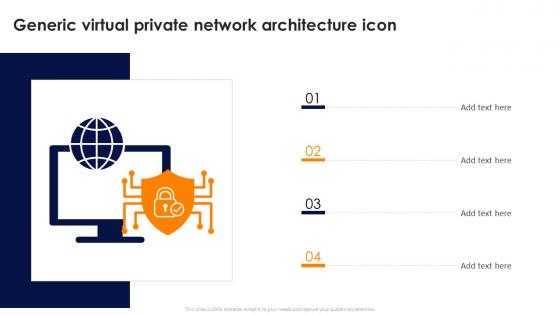 Generic Virtual Private Network Architecture Icon