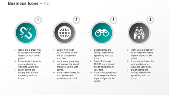 Global business forecast right team selection weak link ppt icons graphics