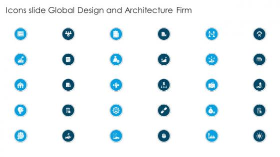 Global Design And Architecture Firm Icons Slide Global Design And Architecture Firm