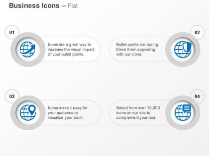 Global success safety location network ppt icons graphics