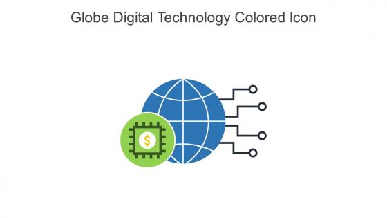Globe Digital Technology Colored Icon In Powerpoint Pptx Png And Editable Eps Format