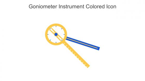 Goniometer Instrument Colored Icon In Powerpoint Pptx Png And Editable Eps Format