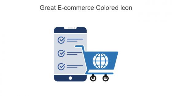 Great E Commerce Colored Icon In Powerpoint Pptx Png And Editable Eps Format