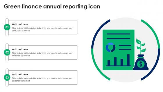 Green Finance Annual Reporting Icon