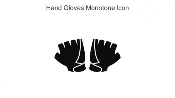Hand Gloves Monotone Icon In Powerpoint Pptx Png And Editable Eps Format