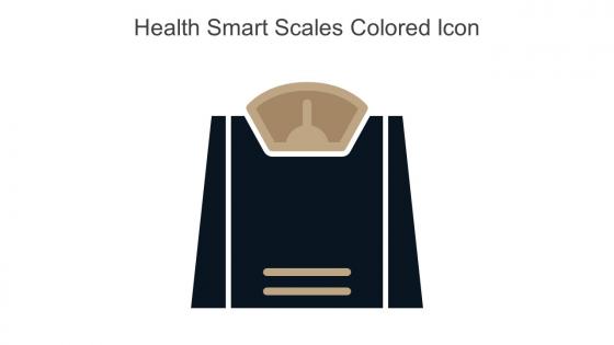 Health Smart Scales Colored Icon In Powerpoint Pptx Png And Editable Eps Format
