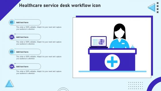 Healthcare Service Desk Workflow Icon