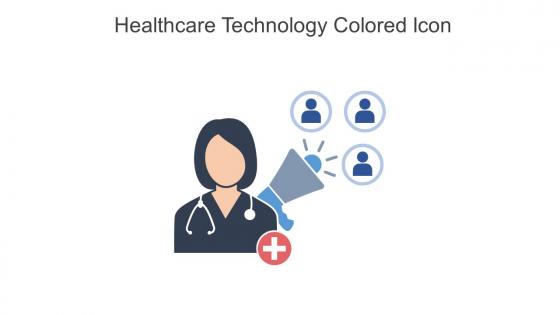 Healthcare Technology Colored Icon In Powerpoint Pptx Png And Editable Eps Format