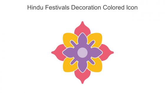 Hindu Festivals Decoration Colored Icon In Powerpoint Pptx Png And Editable Eps Format