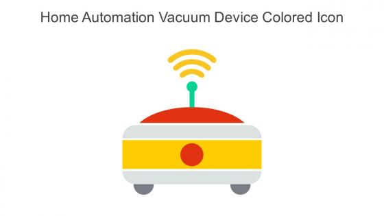 Home Automation Vacuum Device Colored Icon In Powerpoint Pptx Png And Editable Eps Format