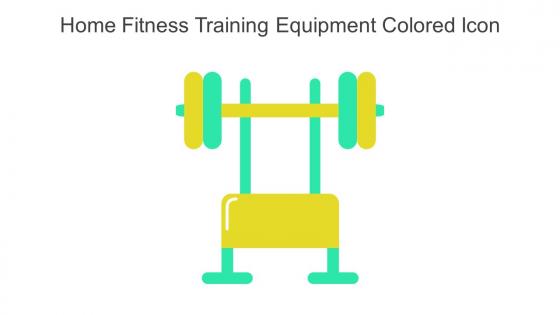 Home Fitness Training Equipment Colored Icon In Powerpoint Pptx Png And Editable Eps Format