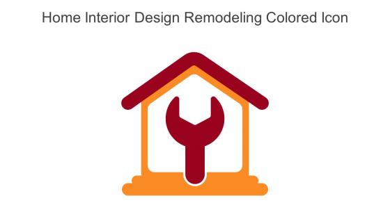 Home Interior Design Remodeling Colored Icon In Powerpoint Pptx Png And Editable Eps Format