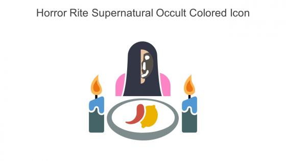 Horror Rite Supernatural Occult Colored Icon In Powerpoint Pptx Png And Editable Eps Format