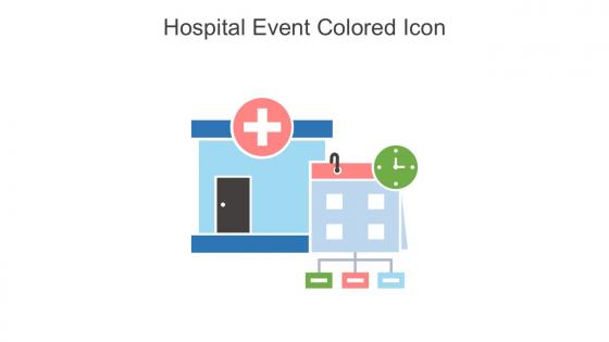 Hospital Event Colored Icon In Powerpoint Pptx Png And Editable Eps Format