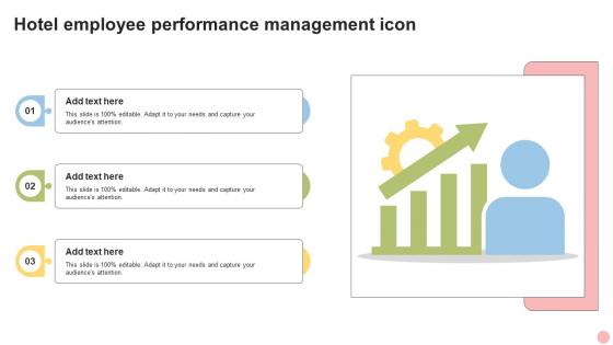 Hotel Employee Performance Management Icon