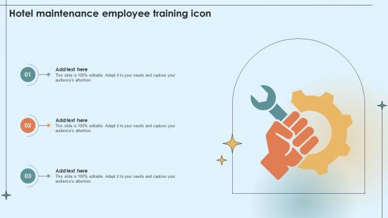 Hotel Maintenance Employee Training Icon