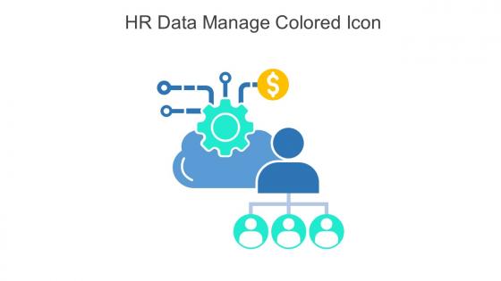 HR Data Manage Colored Icon In Powerpoint Pptx Png And Editable Eps Format