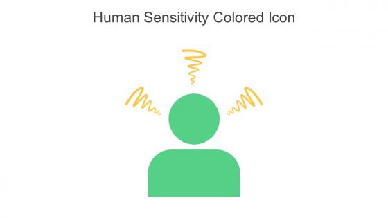 Human Sensitivity Colored Icon In Powerpoint Pptx Png And Editable Eps Format