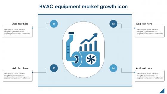 HVAC Equipment Market Growth Icon Ppt Presentation