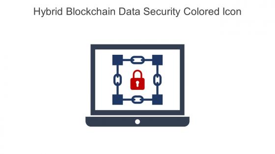 Hybrid Blockchain Data Security Colored Icon In Powerpoint Pptx Png And Editable Eps Format