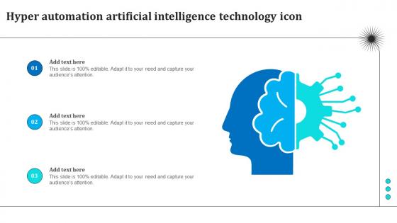 Hyper Automation Artificial Intelligence Technology Icon