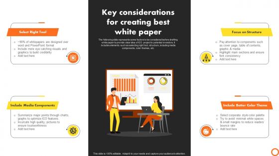 Ico Success Strategies Key Considerations For Creating Best White Paper BCT SS V