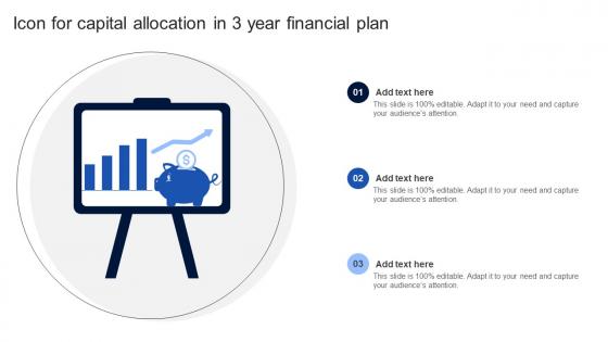 Icon For Capital Allocation In 3 Year Financial Plan