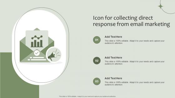 Icon For Collecting Direct Response From Email Marketing