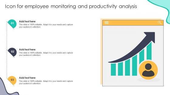 Icon For Employee Monitoring And Productivity Analysis