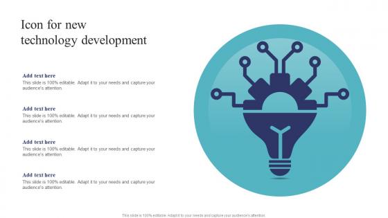 Icon For New Technology Development