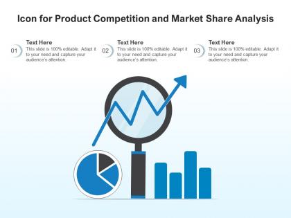 Icon for product competition and market share analysis