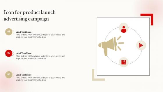 Icon For Product Launch Advertising Campaign