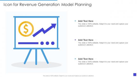 Icon For Revenue Generation Model Planning