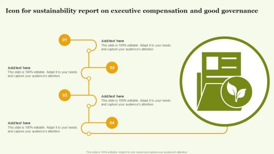 Icon For Sustainability Report On Executive Compensation And Good Governance