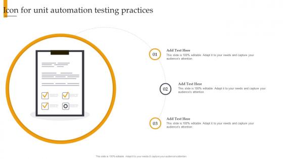 Icon For Unit Automation Testing Practices