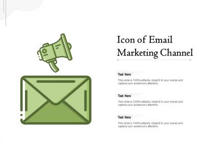 Icon of email marketing channel