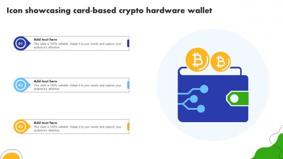Icon Showcasing Card Based Crypto Hardware Wallet