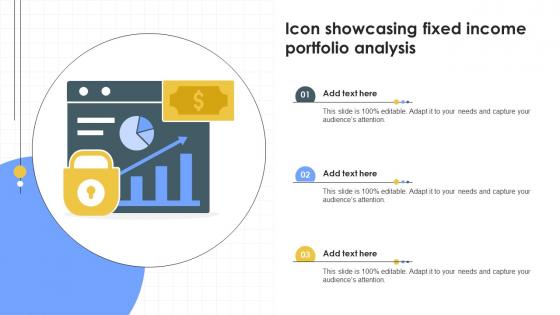 Icon Showcasing Fixed Income Portfolio Analysis