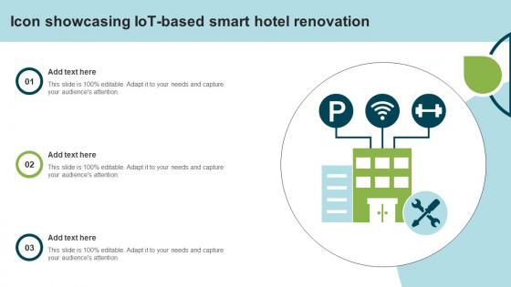 Icon Showcasing IOT Based Smart Hotel Renovation