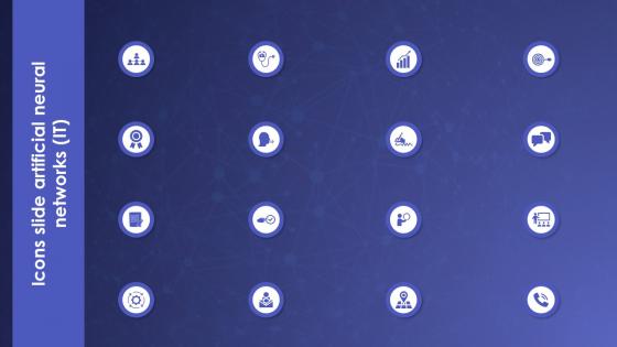 Icons Slide Artificial Neural Networks IT Ppt Download