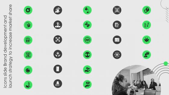 Icons Slide Brand Development And Launch Strategy To Increase Market Share Ppt File Diagrams